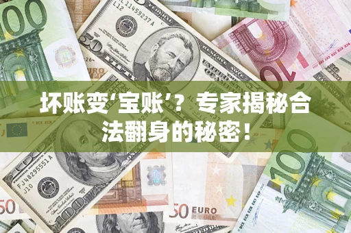 武汉坏账变‘宝账’？专家揭秘合法翻身的秘密！