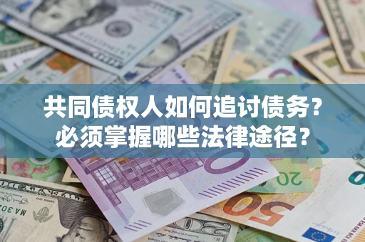 武汉共同债权人如何追讨债务？必须掌握哪些法律途径？