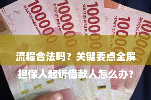 武汉

担保人起诉借款人怎么办？流程合法吗？关键要点全解析