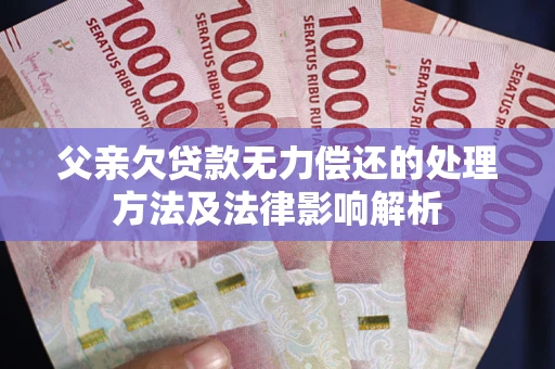 武汉父亲欠贷款无力偿还的处理方法及法律影响解析